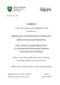 Odprtje nove zobozdravstvene ordinacije
